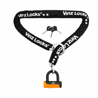 VINZ Tibba ART 2 Fietsslot - 120cm 