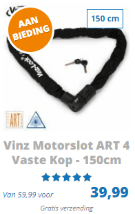 VINZ motorslot vaste kop ART 4